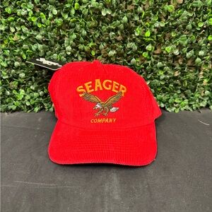 SEAGER BRADLEY CORDUROY RED